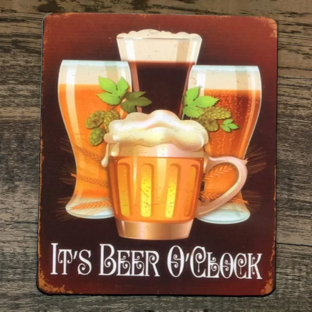 Mouse Pad Its‎ Beer oClock